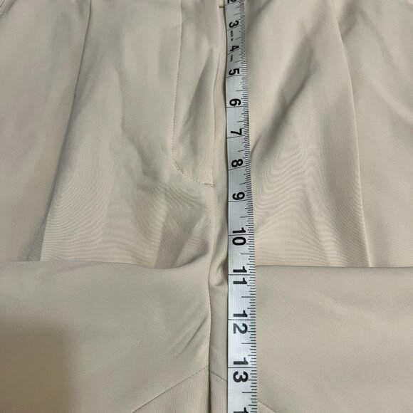 Express Women's 12R High Rise Ankle Dress Pants Beige Tan - Picture 11 of 12